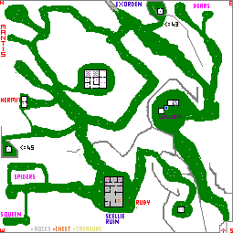 Exkordon Forest Map