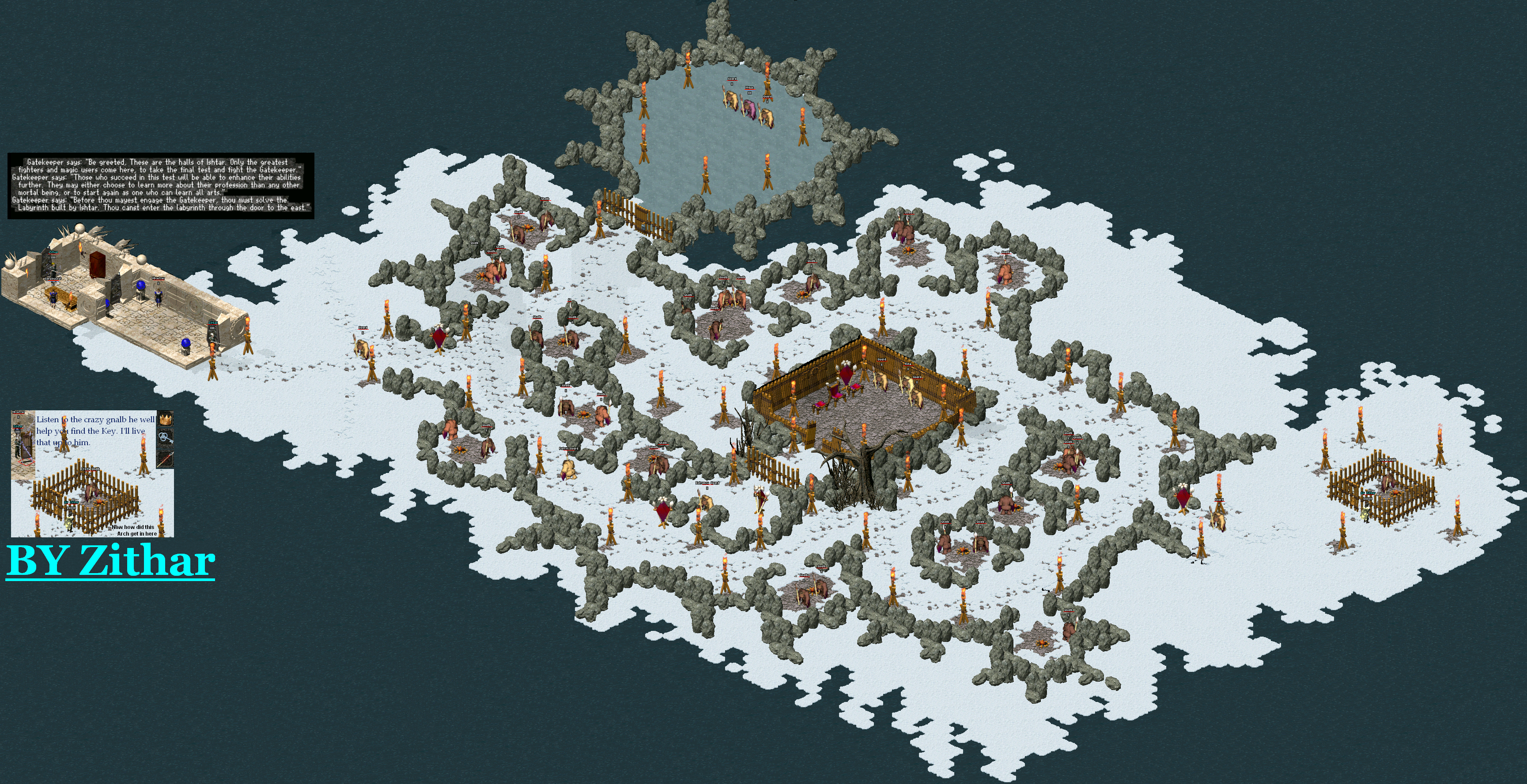 Labyrinth 1 - Gnalbs Map